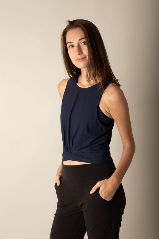 The Tie Back Tank by _AS YOU ARE