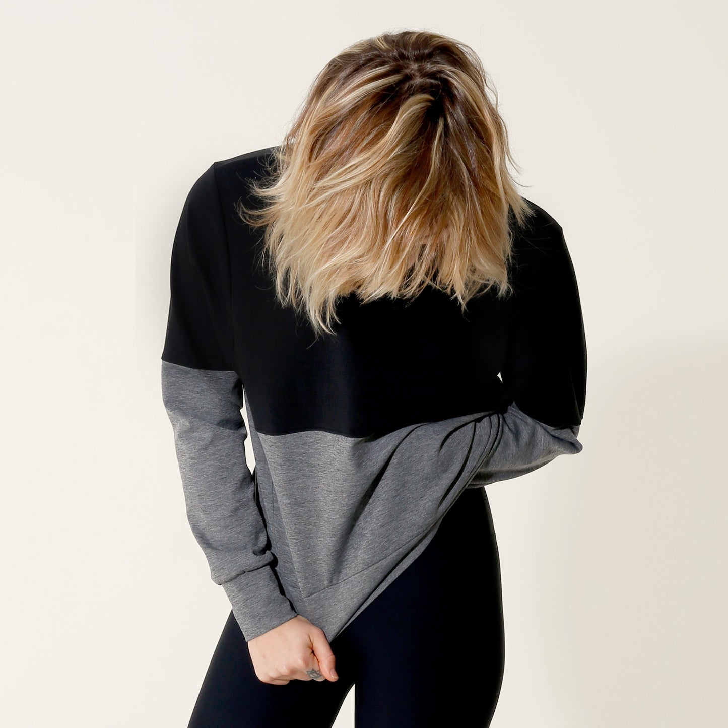 Two Tone Crewneck by _AS YOU ARE