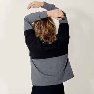 Two Tone Crewneck by _AS YOU ARE